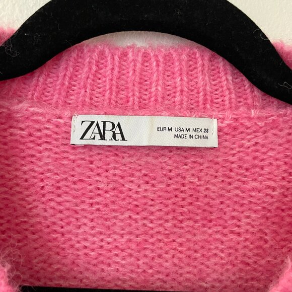 ZARA Short-Sleeved Sweater - Picture 3 of 4